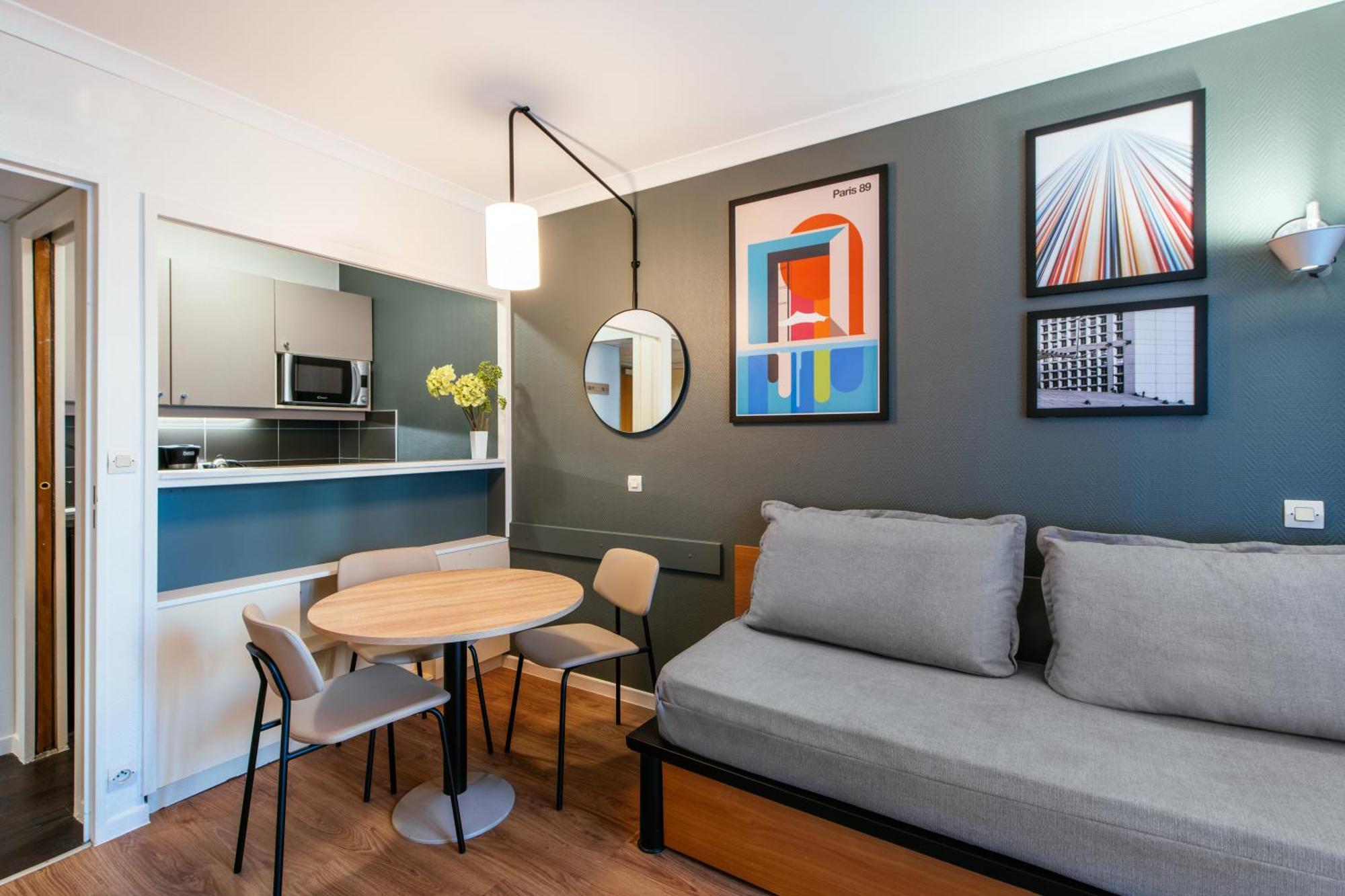 Aparthotel Adagio La Defense Le Parc Курбевуа Экстерьер фото